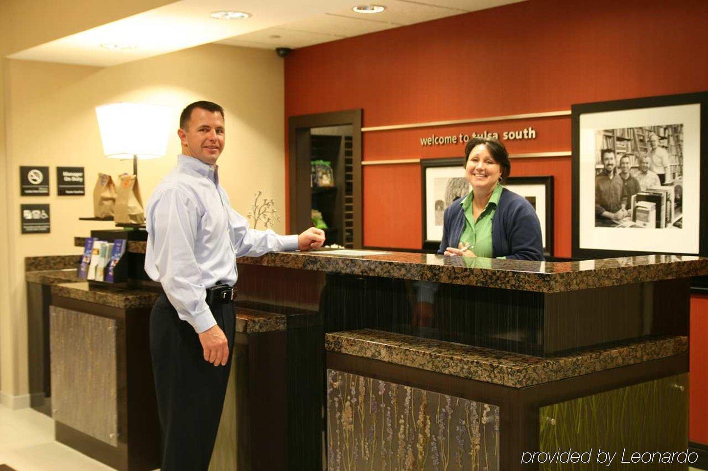 Hampton Inn & Suites Tulsa/Tulsa Hills Beltér fotó